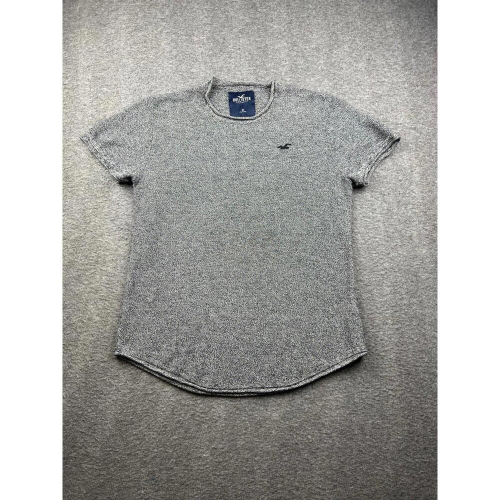 Hollister Casual Short Sleeve Tee Gray Size Medium‎